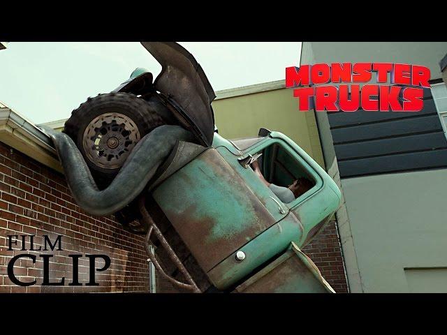 MONSTER TRUCKS | "Driving on the Roof" Clip | Paramount Movies