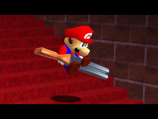 ⭐ Super Mario 64 - Shotgun Mario 64 BLJ