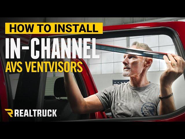 How to Install AVS® In-Channel Ventvisor® Window Deflectors on a 2023 Ford F-250