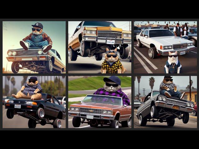 Fat Cats and Lowriders - G-Funk beat compilation - 30 minutes