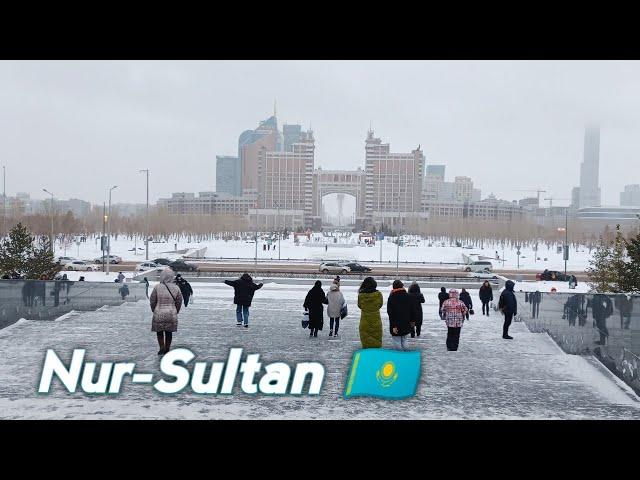 ASTANA Streets Walking Tour/KAZAKHSTAN/vlog de facto