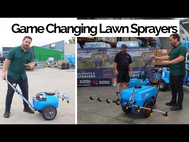 This New Lawn Sprayer is Crazy Efficient - BA Pumps & Sprayers