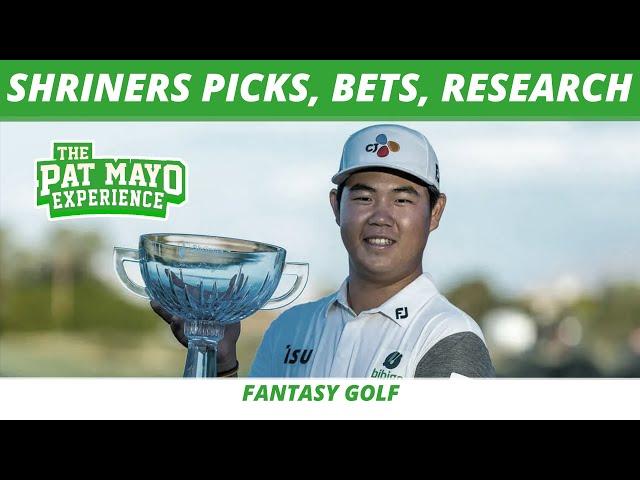 2023 Shriners Children's Open Picks, Bets, Research, Course Preview | 2023 Fantasy Golf Picks