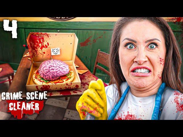 Pizza mit Extra viel Gehirnschmalz!  Crime Scene Cleaner Part 4