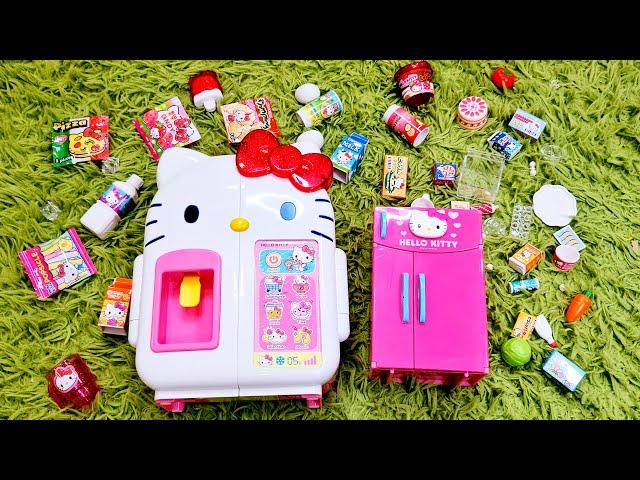 (ASMR) Hello Kitty Fridge Sorting and Organizing