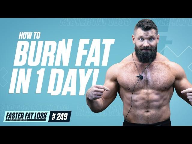 How to Burn Fat in 1 Day