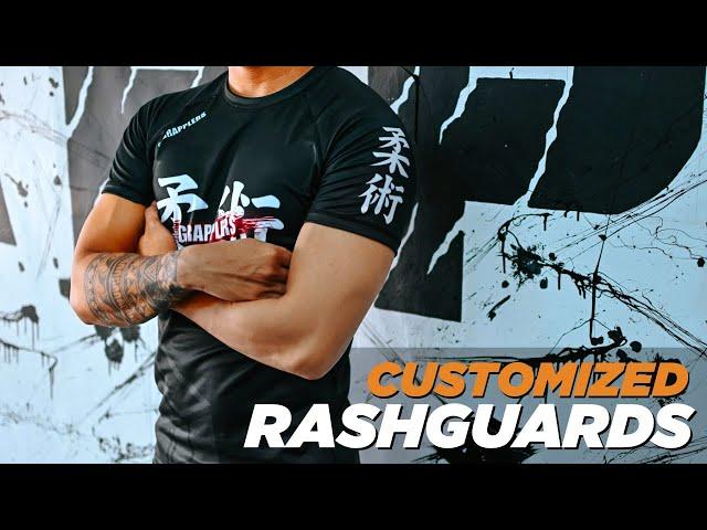 Customized Sublimated Rashguards and Shorts for BJJ, MMA, and Martial Arts