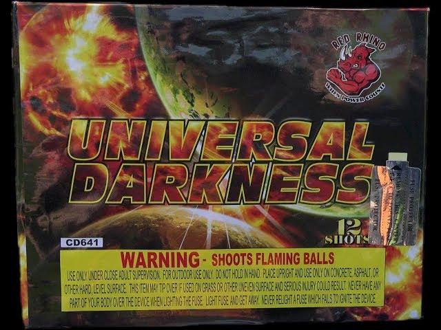 UNIVERSAL DARKNESS  - RED RHINO FIREWORKS