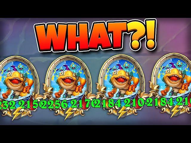 One of CRAZIEST Murloc Boards You've EVER SEEN! | Hearthstone Battlegrounds