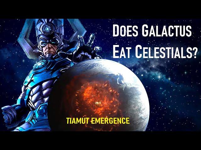 Is Galactus weaker or stronger than a Celestial?