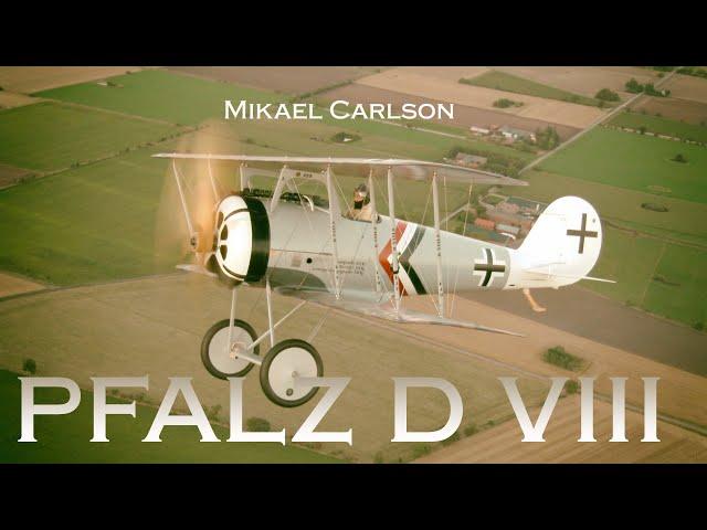 Mikael Carlson Pfalz D VIII. Long filmversion. Jesper Rådegård Aviation Video.