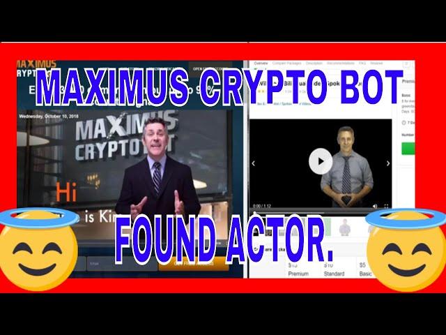 MAXIMUS CRYPTO BOT   / Found actor/ 2 REVIEW