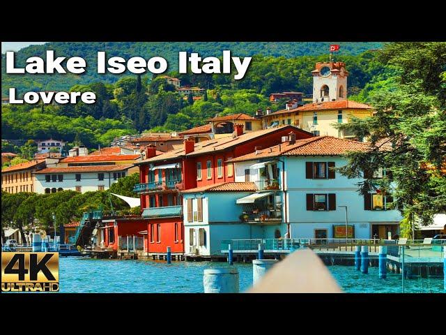 Uncover the Hidden Beauty of Lovere in Lake Iseo Italy | Walking tour in 4k60 fps