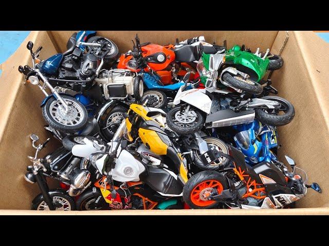 Reviewing Best Collection Various Models and Brands Diecast Motorcycles 1/12 Scale from the Box