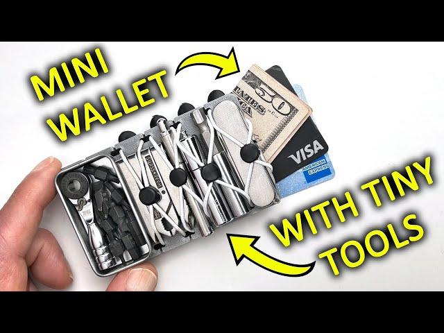 Compact Wallet With Mini EDC Tools That Make Life A Little Easier For You