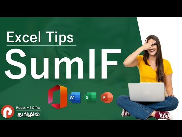 Excel Tips for SumIF Function | Prabas MS Office