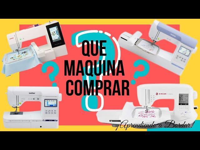 Que maquina de BORDAR COMPRAR / Tips para elegir maquina de BORDADO