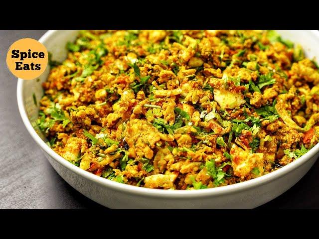 EGG BHAJI DHABA STYLE | MASALA EGG SCRAMBLE RECIPE | EGG BHURJI GRAVY