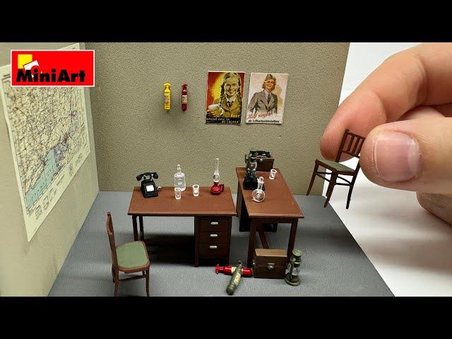 COOL Office Furniture from MiniArt | 1/35 Scale