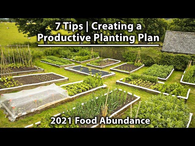 7 Essential Tips When Planning Your Vegetable Garden | Plan For Year-Round Food Abundance