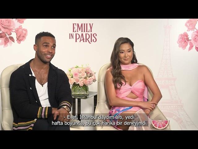 "Emily in Paris" Oyuncularıyla Röportaj Yaptım!  I  Season 4 Cast Interview