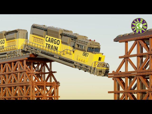 LEGO Train Crash