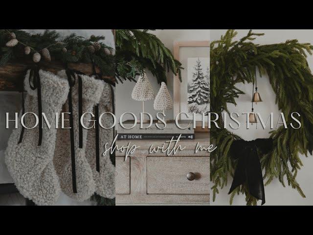 2024 CHRISTMAS HOME GOODS SHOP WITH ME + Christmas Decor 2024