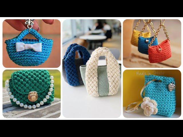 Cute mini bags / crochet bags / macrame bags @diymacramee