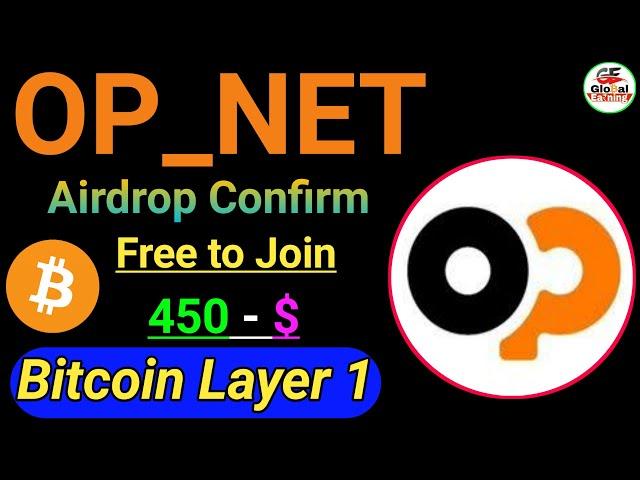 OPNet TestNet Airdrop - Bitcoin Layer 1 Project - OPNet Airdrop Guide