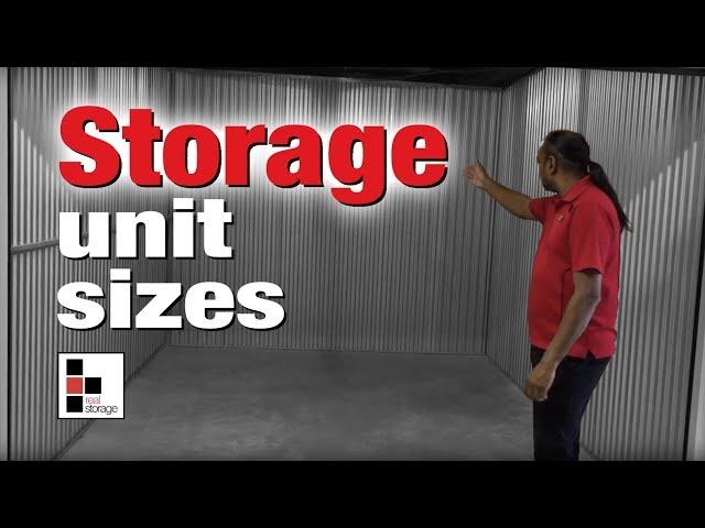 What Size Do You Need? Storage Unit Sizes.