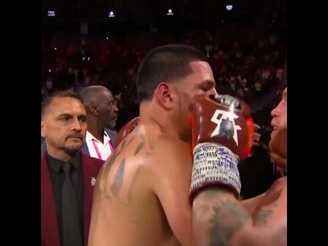 Respect  Canelo Alvarez & Edgar Berlanga Embrace After Battle