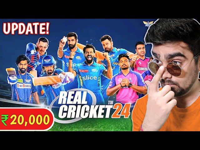 BUYING IPL LICENSED TEAMS IN New UPDATE Of RC 24 (Real Cricket 24)