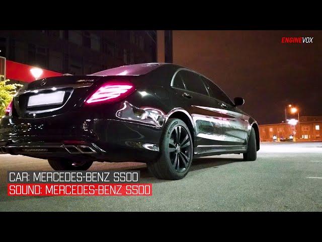 Acoustic engine sound system ENGINEVOX for Mercedes-Benz S500