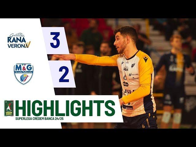 Rana Verona vs. Yuasa Battery Grottazzolina - Superlega Credem Banca VBTV Match Highlights