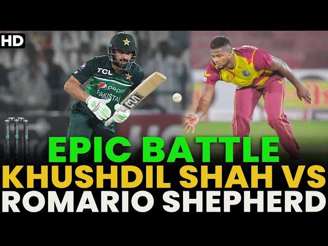 Khushdil Shah vs Romario Shepherd | Epic Battle | PCB | #SportsCentral | MA2L