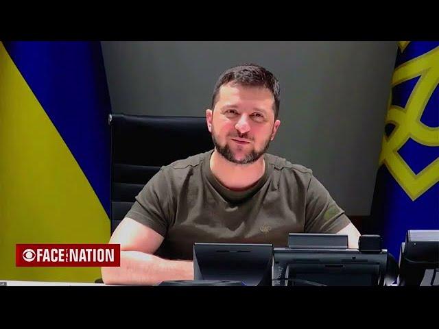 Геноцид українців. Блокада Маріуполя. Злочини РФ. Інтерв’ю Зеленського телеканалу CBS