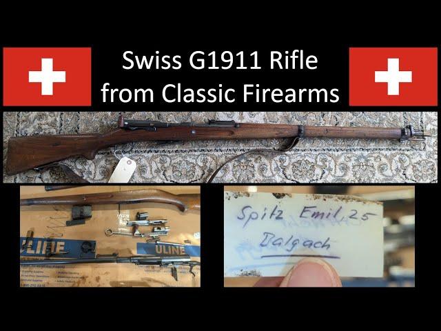 Swiss G1911 Rifle | Classic Firearms | 1913 Production