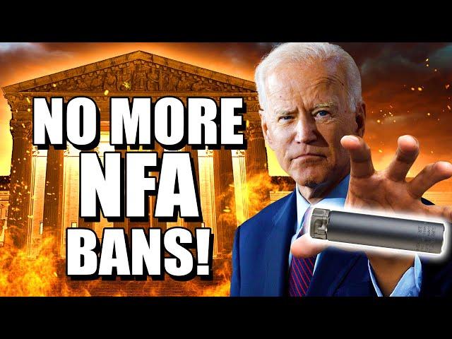 BREAKING!!! Supreme Court 6-3 Decision Stripping Power To Regulate & Restrict Suppressors!