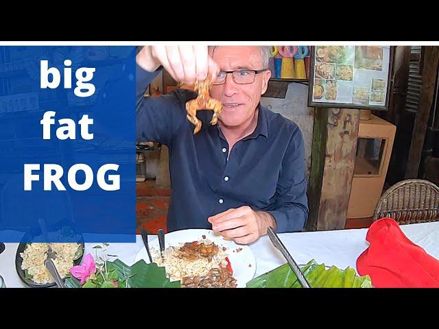 First time eating FROG in the PHILIPPINES @ Balaw Balaw Restaurant, Angono.