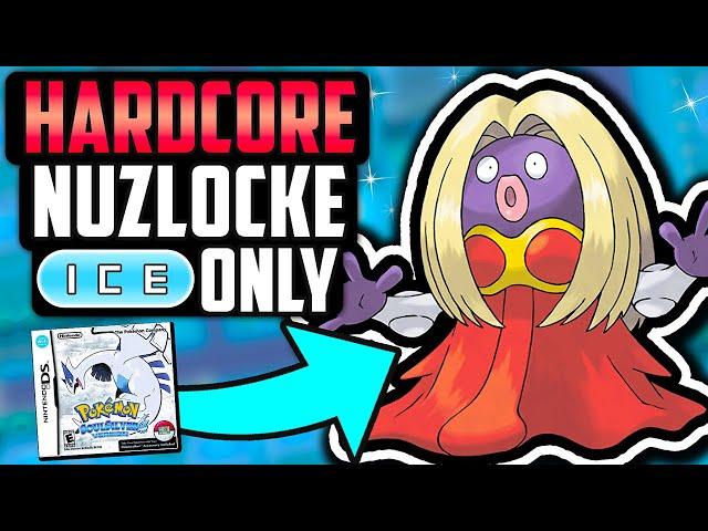 I Tried a Pokémon SoulSilver Hardcore Nuzlocke With ONLY Ice Types! [JOHTO]