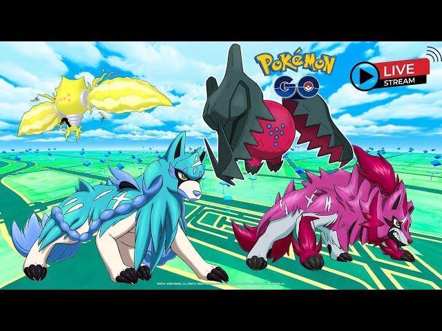 PokemonGO Live : Genesect Raids Shiny Hunt!