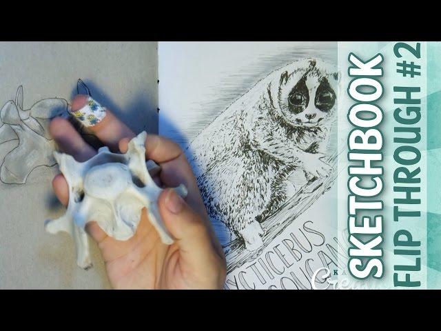 Sketchbook *flip through*#1.2 | Kallerhult Creations