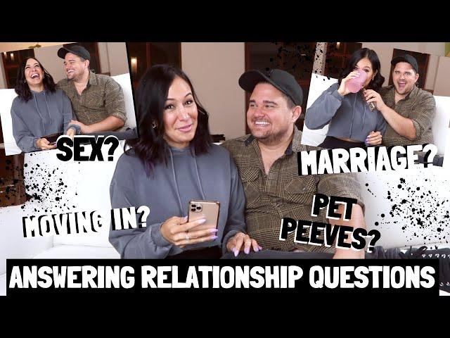 ANSWERING YOUR RELATIONSHIP QUESTIONS!! | BOYFRIEND TAG 2021