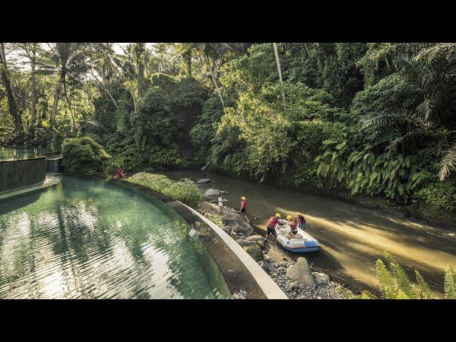 Experience Bali’s First Hotel Arrival By River Raft with Four Seasons Resorts Bali