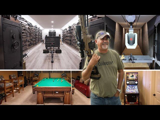 Detailed Tour of My INSANE $1,000,000 Man Cave Basement