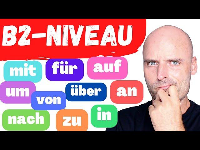 WICHTIGE Verben mit Präpositionen B2 | Deutsch lernen | Learn German