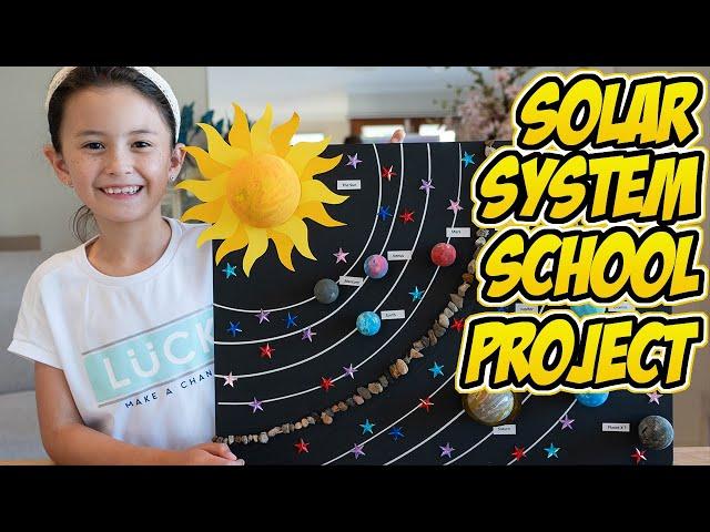 How to Create a School Solar System Project Model for Kids