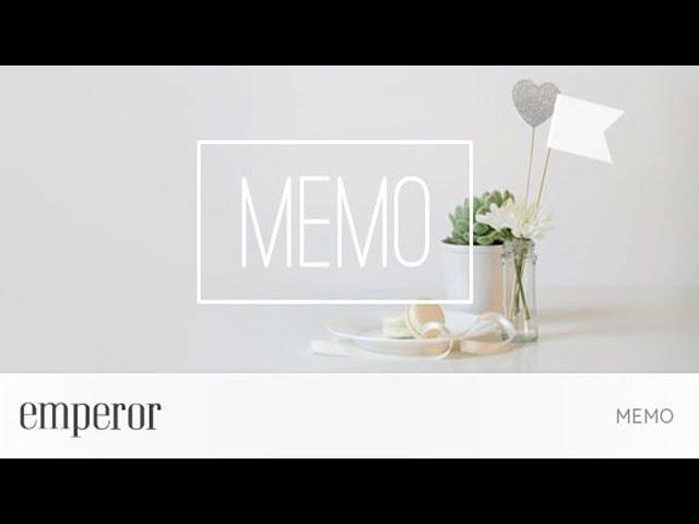 Memo Invitation Template - After Effect File