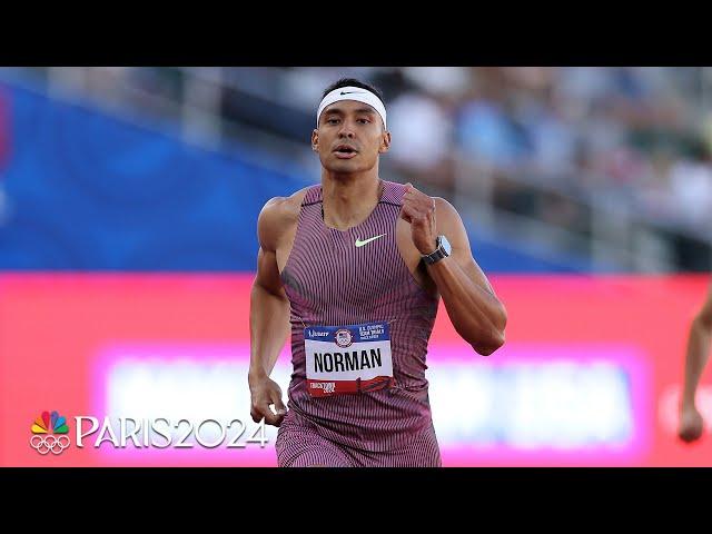 World Champ Michael Norman makes 400m look EASY for semifinal victory | NBC Sports