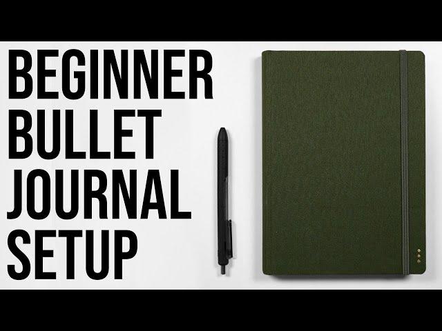 Starting your first bullet journal  A step-by-step guide